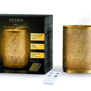 Difusor Or Lumière Esteban Paris – Brumizador ultrasónico dorado