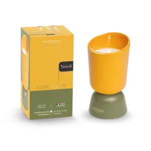vela vegetal iconic neroli 220gr recargable esteban paris-templo ikigai