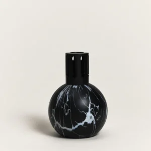 lampe berger marbrure noir-templo ikigai