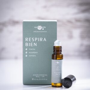 Roll-On Respira Bien - Aromaterapia con eucalipto y menta para mejorar la respiración-TEMPLO IKIGAI