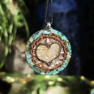 Colgante de orgonita para equilibrio vibracional – Templo Ikigai