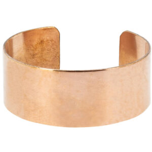 Pulsera de cobre Nirvana, diseño artesanal tibetano que simboliza calma interior y liberación espiritual.
