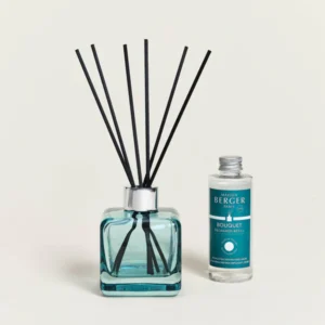 Mikado Antiolor Baño Maison Berger, difusor antiolor con fragancia acuática y aromática.