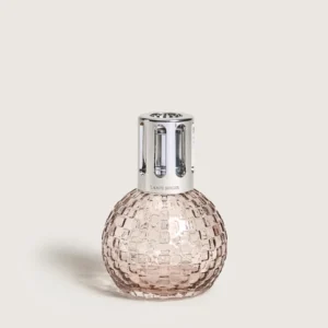 Lámpara catalítica Berger Disco Rose en vidrio rosa